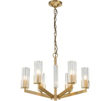 Подвесная люстра Malone 6035-6 BR CL Belfast
