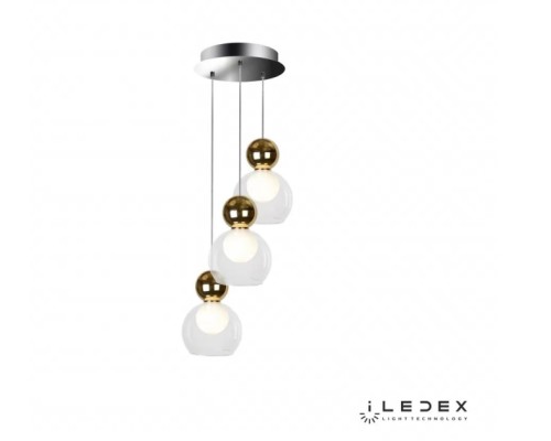 Подвесной светильник Blossom C4476-3R GL iLedex
