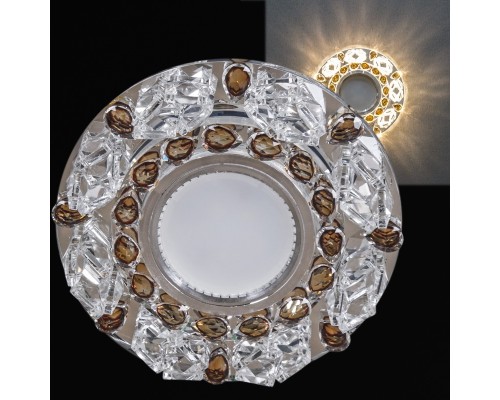 Точечный светильник  22093-9.0-001PL MR16+LED3W CL+GR Reluce