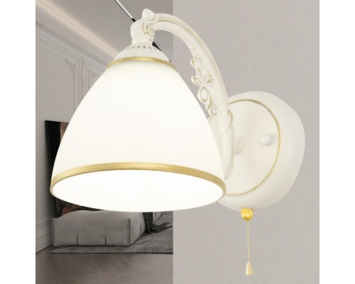 Бра AM341837 341837/1W WT+G Arte Milano