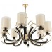 Подвесная люстра Florentia-2237 302237/8 Bk/Gd Arte Milano