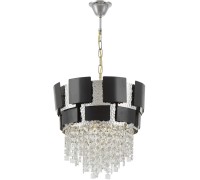 Подвесная люстра Kruvia LDP 7045-400 BK+CHR Lumina Deco