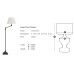 Торшер Lamp Floor Medea 108082 Eichholtz