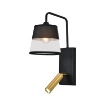 Бра Comfy 598/1A Black/Brass Escada