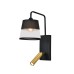 Бра Comfy 598/1A Black/Brass Escada