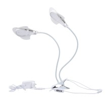 Настольная лампа для растений Minigarden ULT-P35M-15W/SPLE/TM IP40 WHITE LEAF Uniel