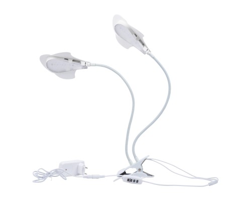 Настольная лампа для растений Minigarden ULT-P35M-15W/SPLE/TM IP40 WHITE LEAF Uniel