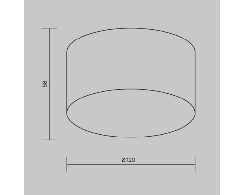 Потолочный светильник уличный Zon IP O430CL-L15W4K Maytoni