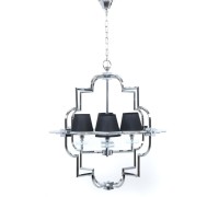 Подвесная люстра Baltimore LDP 8020-4 CHR+BK Lumina Deco