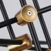 Потолочная люстра Bistro Globe 9389P/6 black/gold DeLight Collection