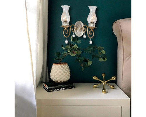 Бра Эдина W17004/2WHGD Lumien Hall