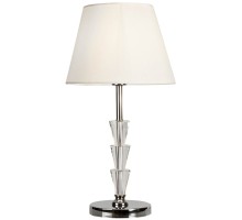 Интерьерная настольная лампа Alesti T2424-1 Nickel iLamp