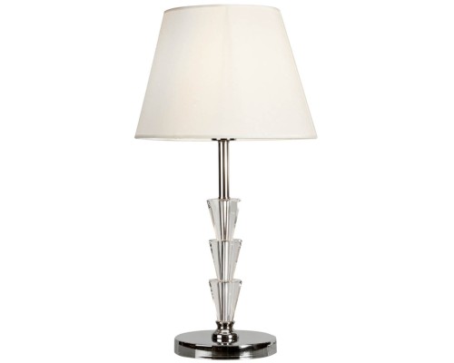 Интерьерная настольная лампа Alesti T2424-1 Nickel iLamp