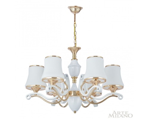 Подвесная люстра Florentia-3987 303987/6 Wh/Gd Arte Milano