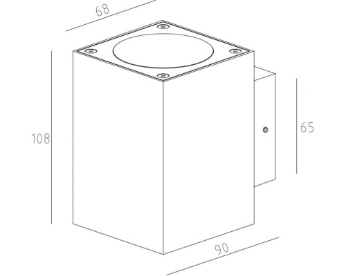 Архитектурная подсветка Cubodo 731030 Deko-Light