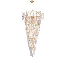 Подвесная люстра Reina REINA SP34 D1200 GOLD PEARL Crystal Lux