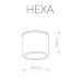 Потолочный светильник уличный Hexa 9564 Nowodvorski