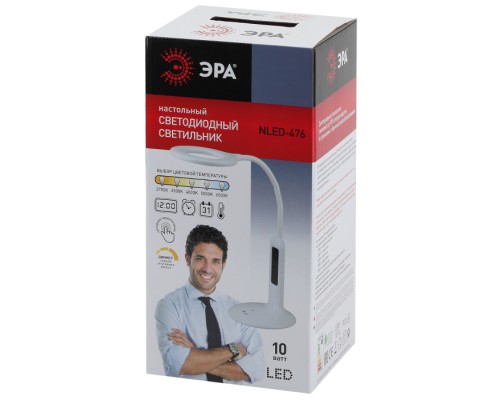 Офисная настольная лампа  NLED-476-10W-W ЭРА