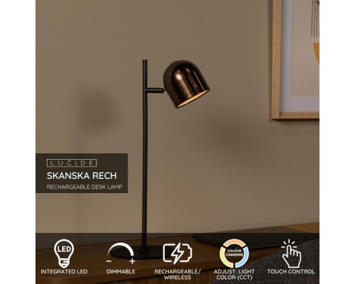 Интерьерная настольная лампа Skanska Rech 03649/03/96 Lucide