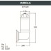 Настенный фонарь уличный Sauro D15.505.000.LYF1R Fumagalli