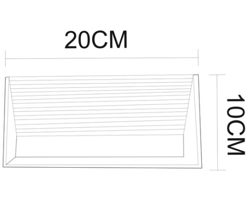 Настенный светильник Cassetta A1422AP-1WH Arte Lamp