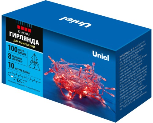 Гирлянда  ULD-S1000-100/DTA RED IP20 Uniel
