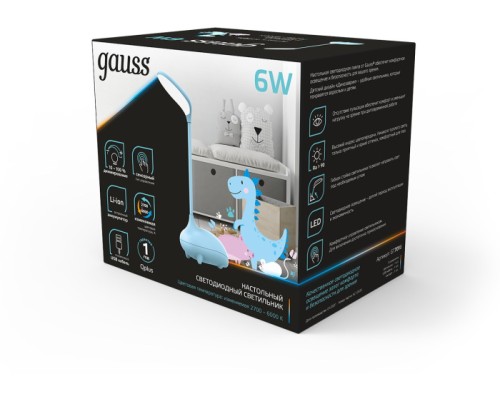 Интерьерная настольная лампа Qplus GT7016 Gauss
