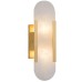 Бра Wall lamp F037/S gold/white DeLight Collection