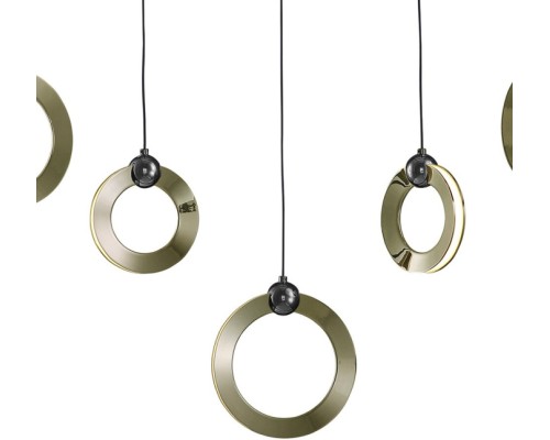 Подвесной светильник Livin LH8028/5P-BK-SGD-PBK Lumien Hall