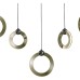 Подвесной светильник Livin LH8028/5P-BK-SGD-PBK Lumien Hall