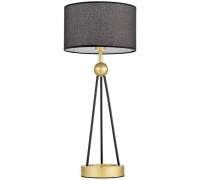 Интерьерная настольная лампа Belforte LDT 5527 GD+BK Lumina Deco