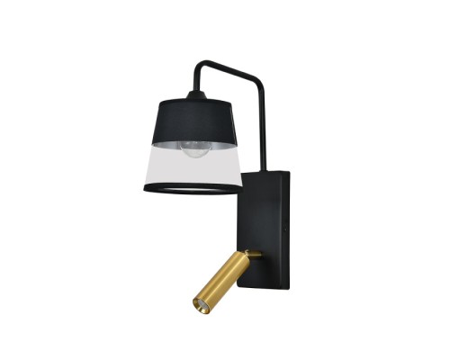 Бра Comfy 598/1A Black/Brass Escada