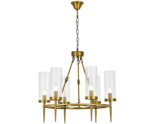 Подвесная люстра Moratti LDP 8022-6 MD+PR Lumina Deco