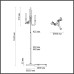 Торшер Lark 5431/12FL Odeon Light
