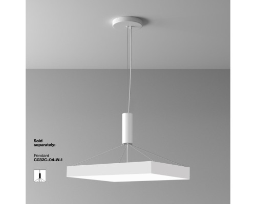 Потолочный светильник Zon C032CL-90W4K-SQ-W Maytoni