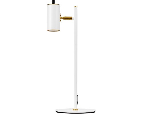 Интерьерная настольная лампа Mirra LDT 7731-1 WT+MD Lumina Deco