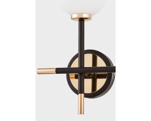 Настенный светильник Marsiada LDW 6033N-2 RT BK+FGD Lumina Deco