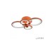 Потолочная люстра Ring A001/4 Orange iLedex
