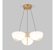 Подвесной светильник Emisfero 50083/3 LED золото Eurosvet