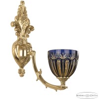 Бра Verona 7211B15/1/210 G P1 U Amber-Blue/H-1I Bohemia
