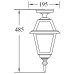Потолочный светильник уличный FARO-FROST S 91105fSA Bl Oasis Light