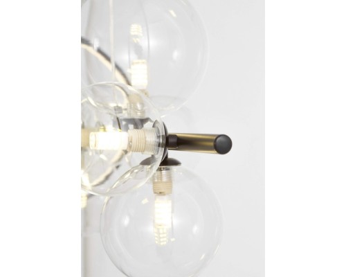 Подвесной светильник Merido LDP 7033-7 BK+CL Lumina Deco