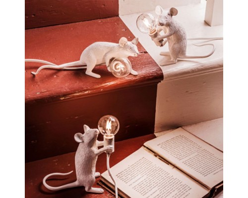 Интерьерная настольная лампа Mouse Lamp 15220 Seletti