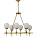 Подвесная люстра  LDP 7004-6 MD+BK Lumina Deco