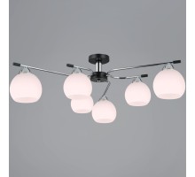 Потолочная люстра  IL0638-6CSQ-24 CR BK LIBRA ILLUMICO