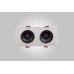 Точечный светильник  AM480-2 BK+WH 15,4W AM Group