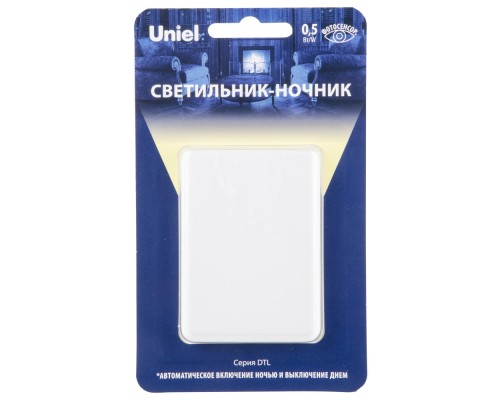 Ночник  DTL-320 Прямоугольник/White/Sensor Uniel