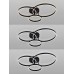 Потолочная люстра Modern Ii LED LAMPS 81479 Natali Kovaltseva