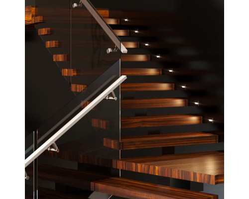 Встраиваемый светильник уличный Step 7 MRL LED 1109 чёрный Elektrostandard