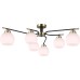 Потолочная люстра  IL0638-6CSQ-24 AB BK LIBRA ILLUMICO